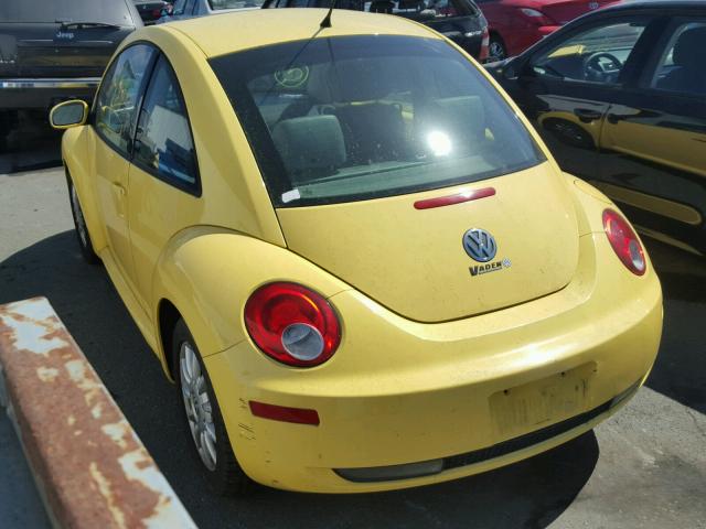 3VWRW31C36M413940 - 2006 VOLKSWAGEN NEW BEETLE 黄色 照片 3