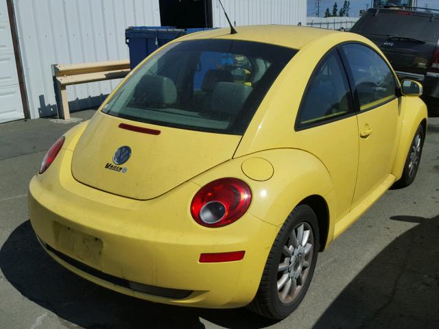 3VWRW31C36M413940 - 2006 VOLKSWAGEN NEW BEETLE 黄色 照片 4