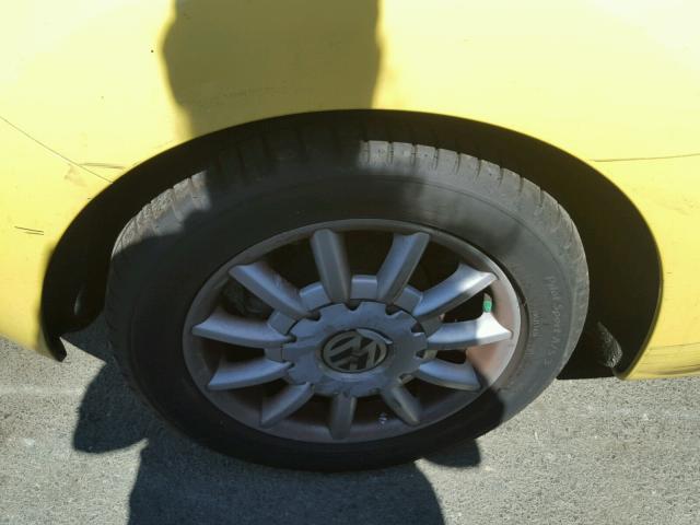 3VWRW31C36M413940 - 2006 VOLKSWAGEN NEW BEETLE 黄色 照片 9