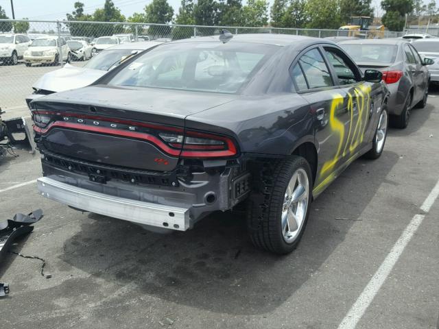 2C3CDXGJ1JH195228 - 2018 DODGE CHARGER R/ GRAY photo 4