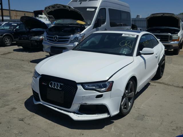 WUAC6AFR3FA900968 - 2015 AUDI RS5 WHITE photo 2