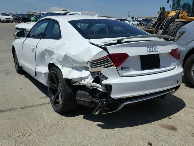 WUAC6AFR3FA900968 - 2015 AUDI RS5 WHITE photo 3