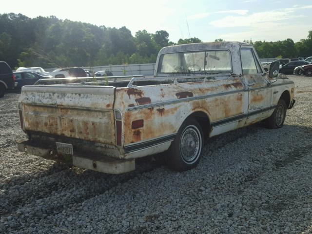 CE141B616904 - 1971 CHEVROLET C-10 WHITE photo 4