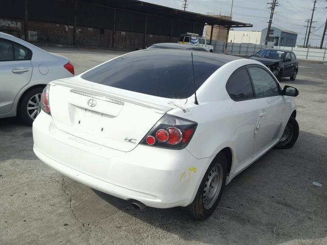JTKDE167X80270449 - 2008 TOYOTA SCION TC 白色 照片 4