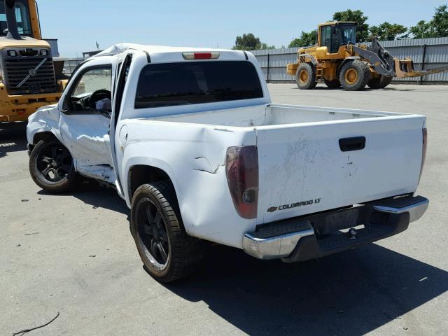 1GCCS13E778113167 - 2007 CHEVROLET COLORADO WHITE photo 3