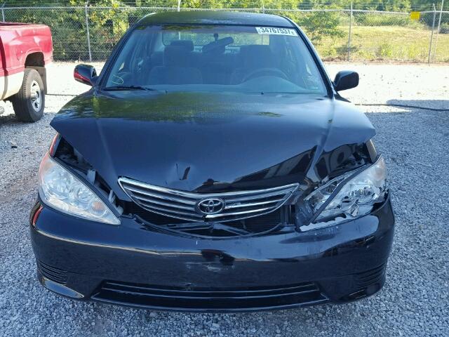 4T1BE32K25U005223 - 2005 TOYOTA CAMRY LE BLACK photo 7