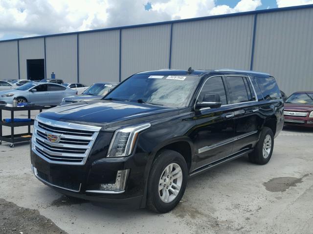 1GYS3KKJXGR170559 - 2016 CADILLAC ESCALADE E BLACK photo 2