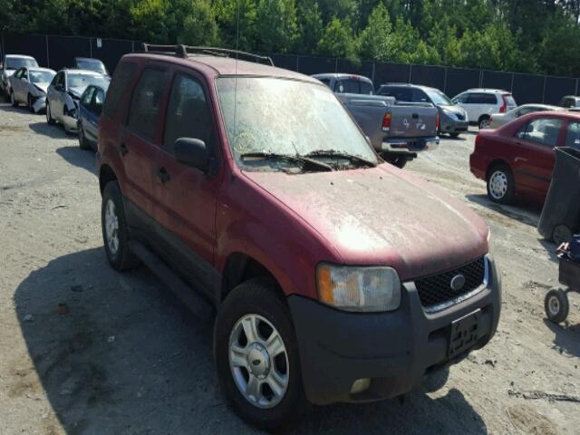 1FMYU03104DA05995 - 2004 FORD ESCAPE XLT RED photo 1