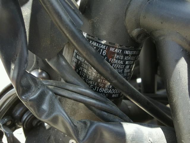 JKAEXEJ16HDA00088 - 2017 KAWASAKI EX650 J თეთრი ფოტო 10