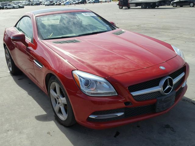 WDDPK4HA8FF096680 - 2015 MERCEDES-BENZ SLK 250 RED photo 1