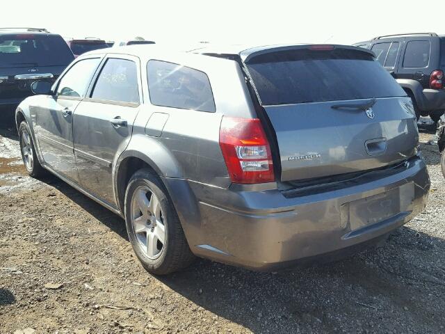 2D4FV48V35H158504 - 2005 DODGE MAGNUM SXT GRAY photo 3