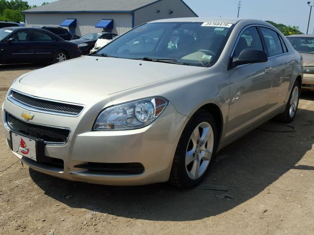 1G1ZA5EU5CF279887 - 2012 CHEVROLET MALIBU LS 米色 照片 2