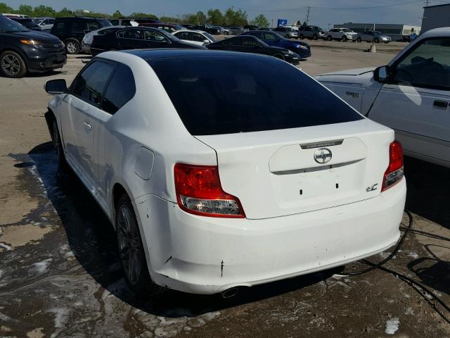 JTKJF5C72D3063574 - 2013 TOYOTA SCION TC 白色 照片 3