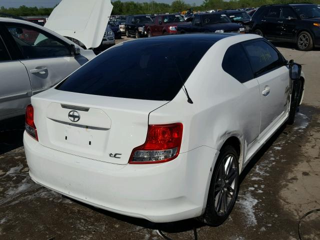 JTKJF5C72D3063574 - 2013 TOYOTA SCION TC 白色 照片 4