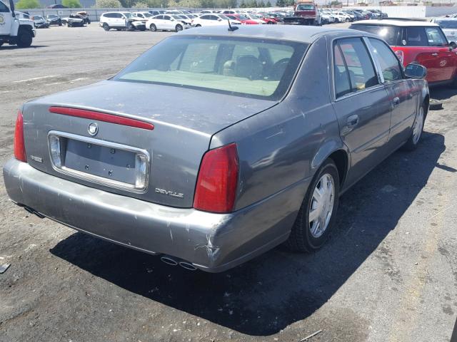 1G6KD54YX5U153109 - 2005 CADILLAC DEVILLE GRAY photo 4