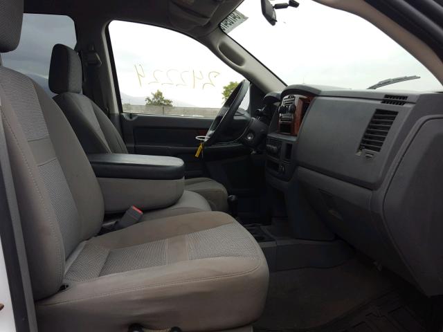 1D7KS28C06J175189 - 2006 DODGE RAM 2500 S WHITE photo 5