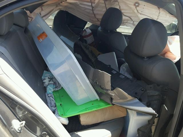 2HGFA16979H522007 - 2009 HONDA CIVIC EXL ნაცრისფერი ფოტო 6