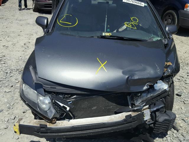 2HGFA16979H522007 - 2009 HONDA CIVIC EXL ნაცრისფერი ფოტო 7