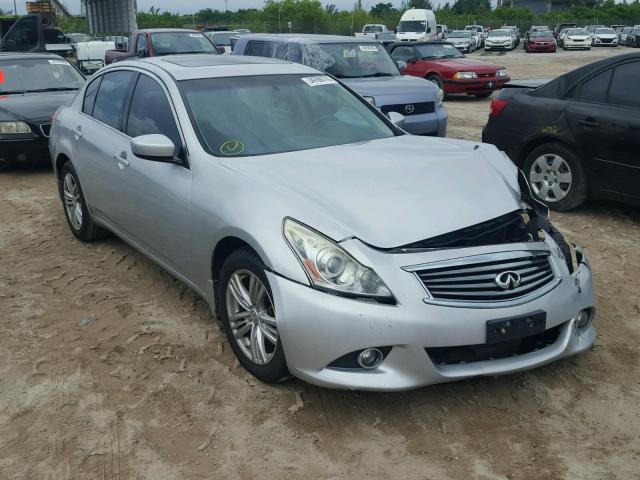 JN1CV6ARXBM351205 - 2011 INFINITI G37 SILVER photo 1