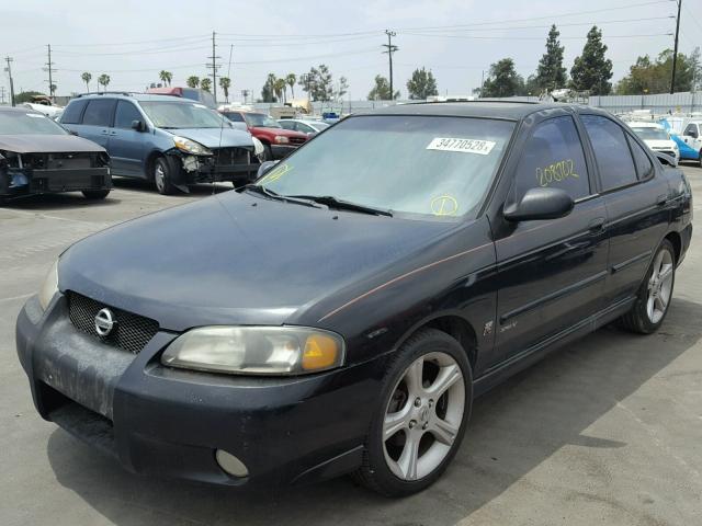 3N1AB51D83L725269 - 2003 NISSAN SENTRA SE- BLACK photo 2