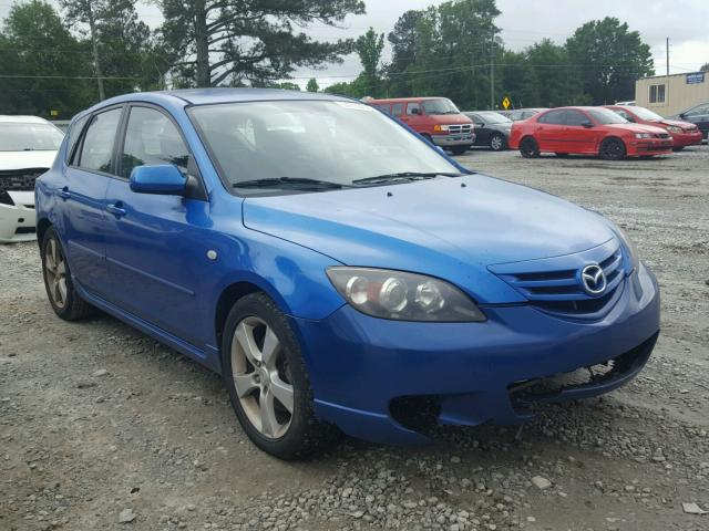 JM1BK143541126917 - 2004 MAZDA 3 HATCHBAC BLUE photo 1