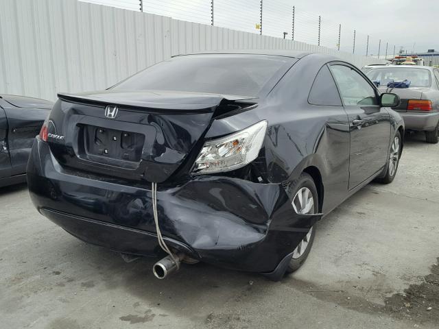 2HGFG1B94BH513582 - 2011 HONDA CIVIC EXL BLACK photo 4