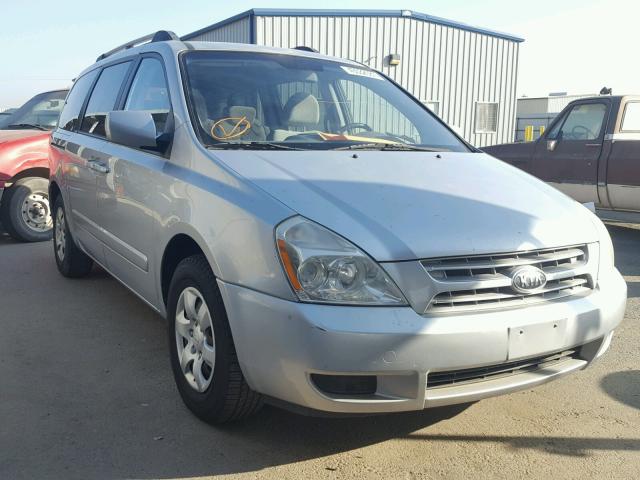 KNDMB233686215436 - 2008 KIA SEDONA EX SILVER photo 1