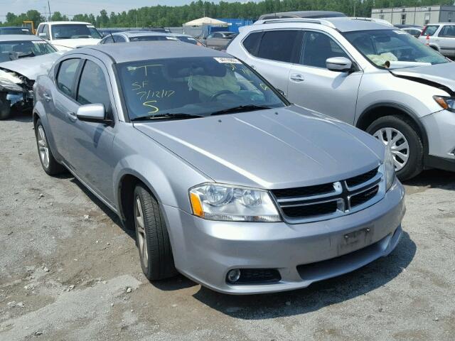 1C3CDZCB9DN658335 - 2013 DODGE AVENGER SX GRAY photo 1