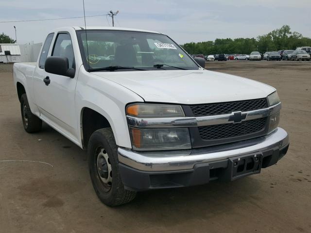 1GCCS196758211404 - 2005 CHEVROLET COLORADO WHITE photo 1