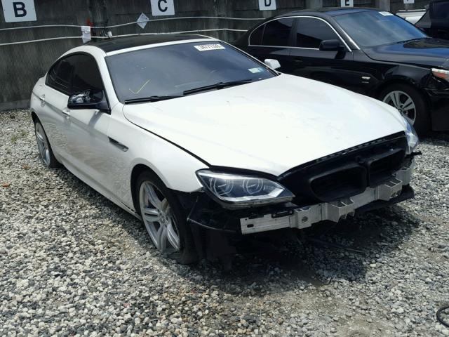 WBA6B8C59FD453574 - 2015 BMW 640 XI WHITE photo 1