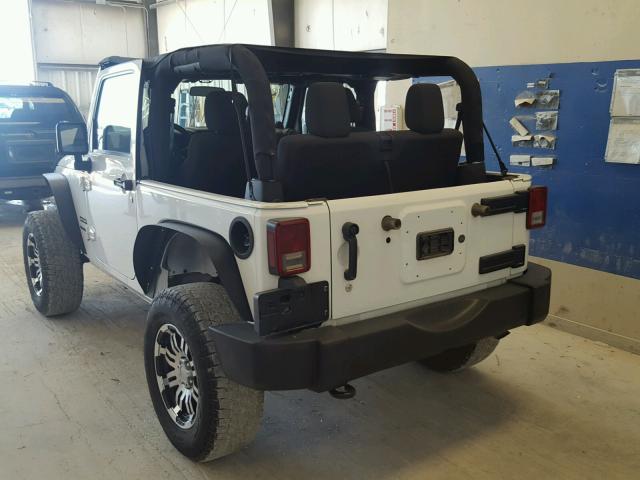 1C4AJWAG4CL281982 - 2012 JEEP WRANGLER S WHITE photo 3