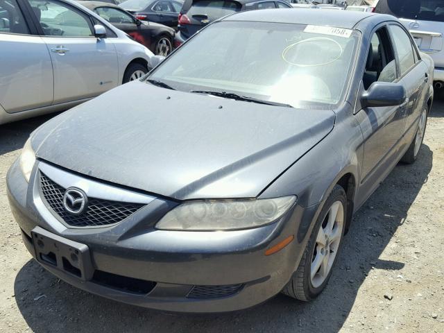 1YVHP80C655M67757 - 2005 MAZDA 6 I SILVER photo 2