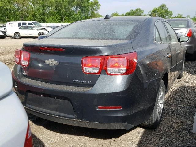 1G11B5SL8EF161776 - 2014 CHEVROLET MALIBU LS 灰色 照片 4
