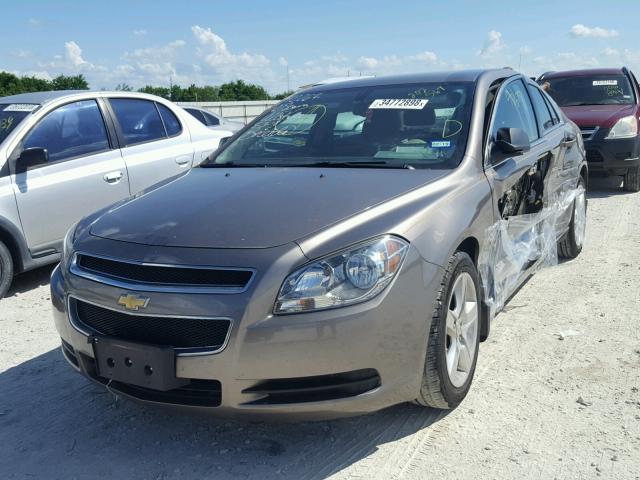 1G1ZB5E06CF202567 - 2012 CHEVROLET MALIBU LS გრაფიტი ფოტო 2
