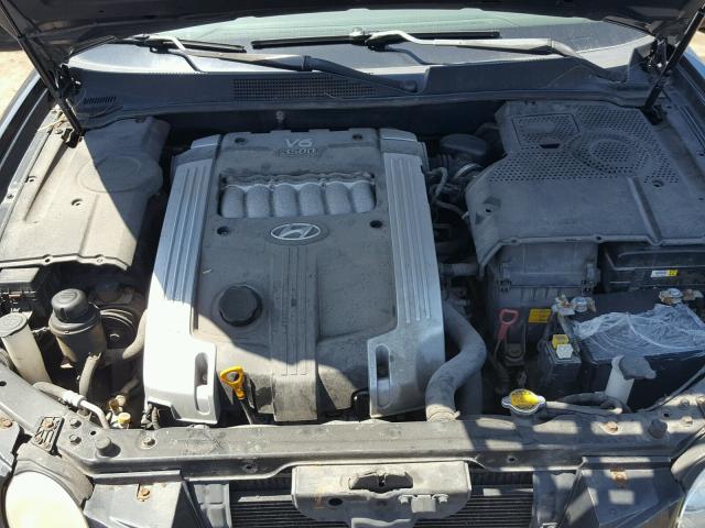 KNALD124445043270 - 2004 KIA AMANTI GRAY photo 7