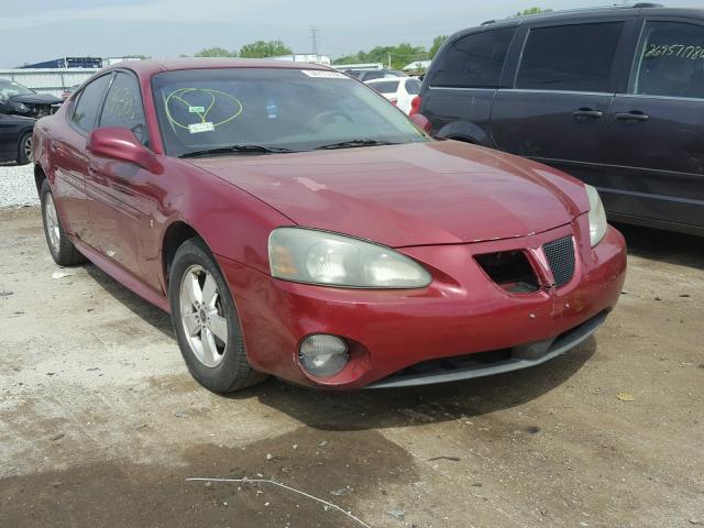 2G2WP522341266404 - 2004 PONTIAC GRAND PRIX Tünd qırmızı foto 1