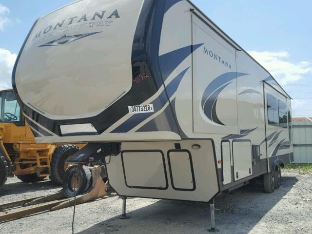 4YDF30526JA741211 - 2018 KEYSTONE MONTANA TAN photo 2