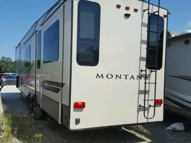4YDF37923JA741170 - 2018 KEYSTONE MONTANA TAN photo 3