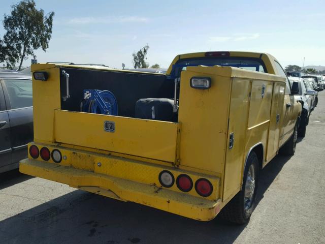 3D6WR26DX6G188188 - 2006 DODGE RAM 2500 S YELLOW photo 4