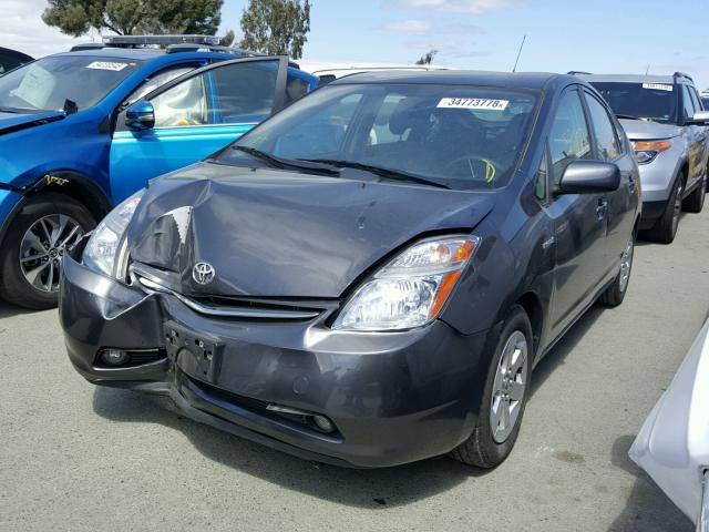 JTDKB20U993502468 - 2009 TOYOTA PRIUS ვერცხლისფერი ფოტო 2