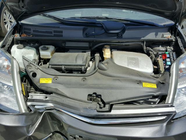 JTDKB20U993502468 - 2009 TOYOTA PRIUS ვერცხლისფერი ფოტო 7
