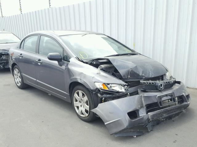 2HGFA1F31AH585524 - 2010 HONDA CIVIC VP GRAY photo 9