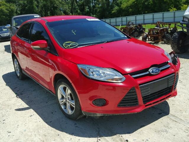 1FADP3F26DL278533 - 2013 FORD FOCUS SE RED photo 1