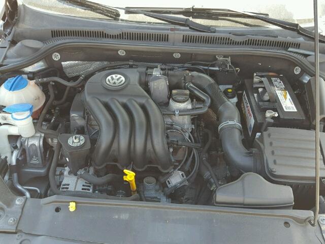 3VW2K7AJ7DM241198 - 2013 VOLKSWAGEN JETTA BASE ნაცრისფერი ფოტო 7