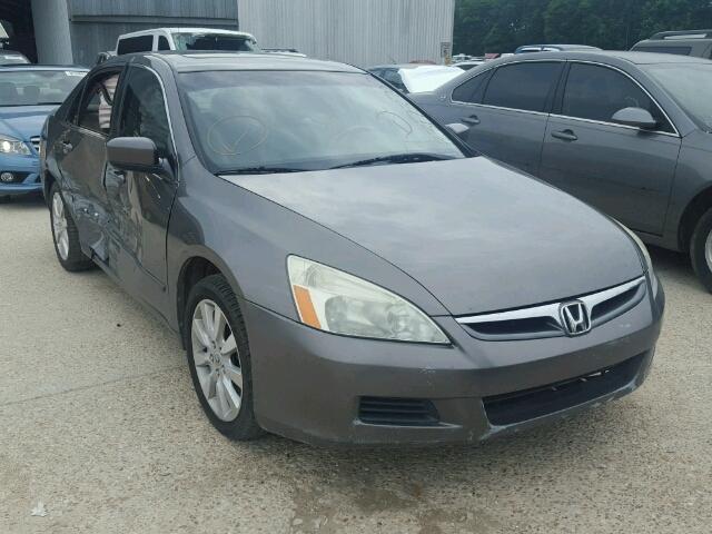 1HGCM66587A097347 - 2007 HONDA ACCORD EX GRAY photo 1