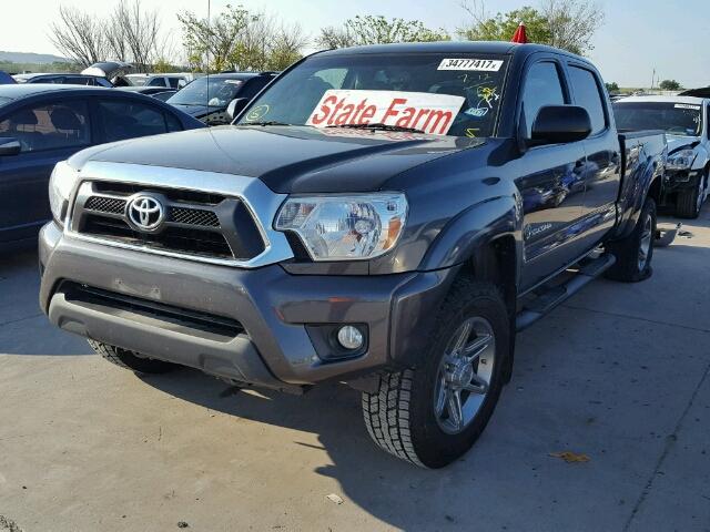 5TFMU4FN0DX012226 - 2013 TOYOTA TACOMA GRAY photo 2