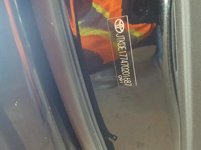 JTKDE177470201687 - 2007 TOYOTA SCION TC 灰色 照片 10