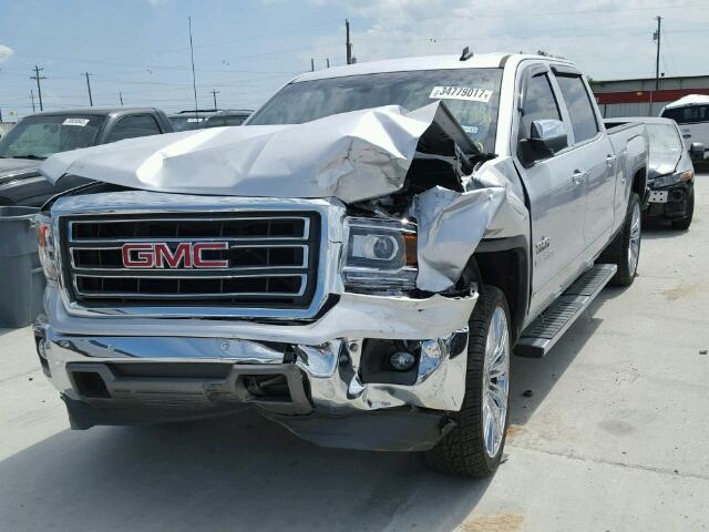 3GTP1VEC6EG282675 - 2014 GMC SIERRA C15 SILVER photo 2