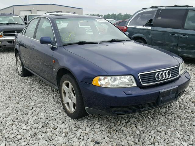 WAUDA88D1TA091800 - 1996 AUDI A4 BLUE photo 1