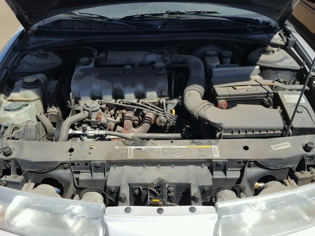 1G8ZF52871Z242300 - 2001 SATURN SL SILVER photo 7